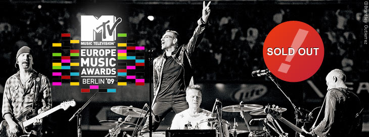 U2 am Brandenburger Tor