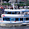 Gro&szlig;e Silvester Feier 2013/2014: 
Fahrgastschiff MS &bdquo;Olympic Star&ldquo; - 
Rainer Abicht Elbreederei
