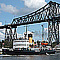 Fahrt durch den NOK: Hamburg - Rendsburg