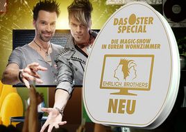 EHRLICH BROTHERS: Große Streaming-Zaubershow zu Ostern!