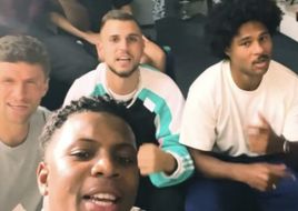 WM-Trikot geleakt?! Rapper PAJEL veröffentlicht Video mit Thomas Müller und Serge Gnabry…