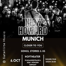 Nick Howard Live | Solo | Bookable