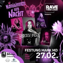 K&ouml;niginnen der Nacht mit Pretty Pink, Nat SuPrise, D&acute;Joy und Anija