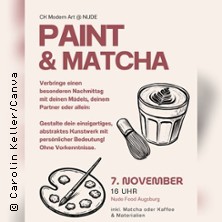 Paint & Matcha - Event Augsburg November