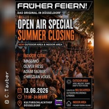 Früher Feiern! | Special Summer-Closing