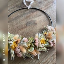 Trockenblumenkranz-Workshop