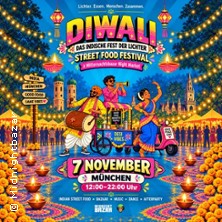 Nachtflohmarkt + Diwali Lichterfest mit grossem indischen Streetfoodmarkt