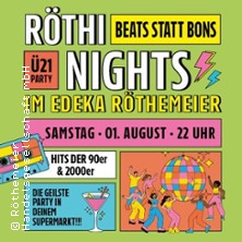 Röthi Nights - Beats statt Bons