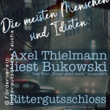 Das Trio &bdquo;Einer geht noch&ldquo; musiziert - Die meisten Menschen sind Idioten.