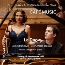 Cafe Music mit &bdquo;Le Duo&ldquo; - Konzert f&uuml;r Violine, Klavier und Mezzosopran