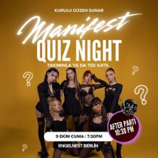 Manifest Quiz Night & After Party