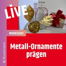 Workshop Metall-Ornamente pr&auml;gen