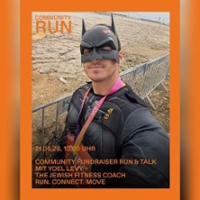 Community Fundraiser Run & Talk mit Yoel Levy - The Jewish Fitness Coach