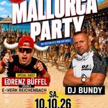 Mallorca Party mit Lorenz B&uuml;ffel Double