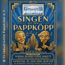 Singen mit den Pappk&ouml;pp | Offenes Singen im Pappk&ouml;pp-Theater