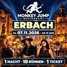 Monkey Jump Musiknacht Erbach - 1 Nacht, 10 B&uuml;hnen, 1 Ticket!
