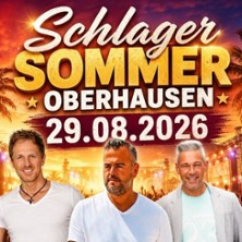 Schlager Sommer Oberhausen 2026 - J&ouml;rg Bausch, Andreas Lawo, Joel Gutje