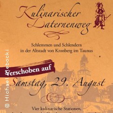 Kulinarischer Laternenweg - Schlemmen und Schlendern zur die Altstadt