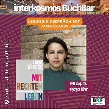 interkosmos BuchBar mit Jana Glaese - Mit Rechten leben-Widerstand und n&auml;he im Alltag