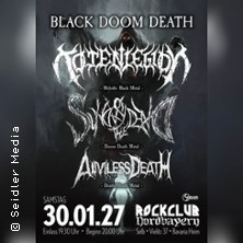 Black Doom Death Meeting -  mit Totenlegion,Sunday Of The Dead,Aimless Death