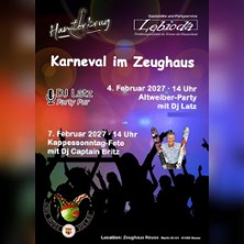 Die große Kappessonntag-Fete im Zeughaus - mit DJ Captain Britz