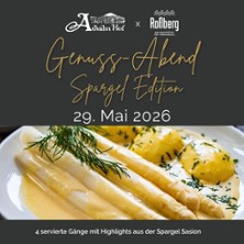Genuss Abend - Spargel Edition - Leckere Highlights aus der Spargel Saison