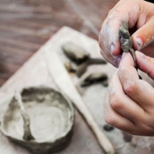 T&ouml;pfern mit den H&auml;nden - Kurs