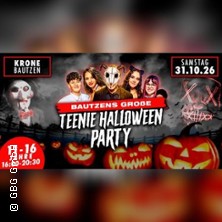 Bautzens große Halloween Teenie Party - Stadthalle Krone