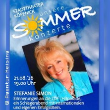 Sommerkonzerte mit Stefanie Simon - internationale und eigene Erfolgstitel