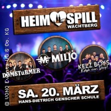 Heimspill - Konzert - mit Miljö, Domstürmer und Kelz Boys