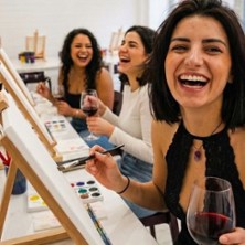 Drink&Paint JGA | Geeignet f&uuml;r - Ich kann eigentlich nicht malen