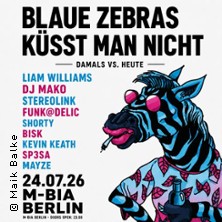 Blaue Zebras k&uuml;sst man nicht