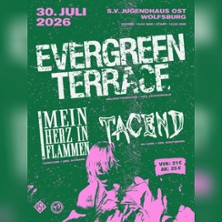 Evergreen Terrace + support - MAD Booking & Lycanthropic Chants