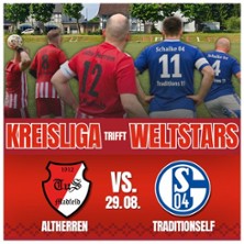 Die Schalke 04-Traditionself in Madfeld | Kreisliga trifft auf Weltstars