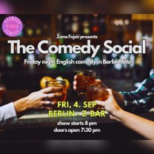 Friday Night Comedy at Z-Bar |  English Comedy in Berlin