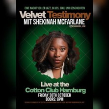 Shekinah - Velvet Testimony | Cotton Club Hamburg