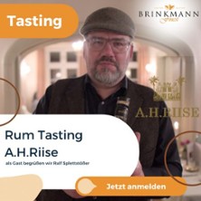 A.H.RIISE Rum Tasting