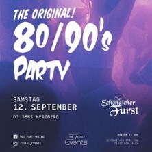 The Original 80s/90s -Party im Fürst! - Indian Summer