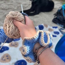 H&auml;keln f&uuml;r Anf&auml;nger - dein Scrunchie | 
Herzwerk Workshops