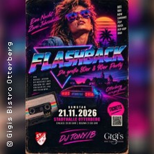 FLASHBACK - Die gro&szlig;e 80er & 90er Party