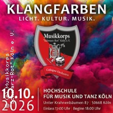 Jahreskonzert 2026 -  Klangfarben - Licht. Kultur. Musik