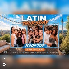 Latin Afterwork Rooftop - until midnight - Latin dance, food & music