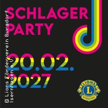 Schlagerparty 2027 - Tanzen f&uuml;r den guten Zweck