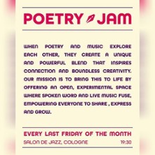 Poetry Jam - Salon De Jazz