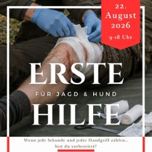 Erste-Hilfe f&uuml;r J&auml;ger