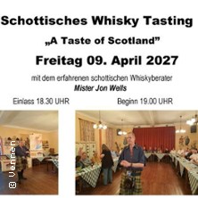 Schottisches Whisky Tasting