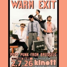 WARM EXIT (EXAG) - post punk from Brussels
