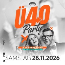 &Uuml;40 Party - Auf 3 Tanzbereichen - Aladin-Music-Hall Bremen