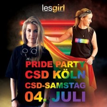 Lesgirl CSD K&ouml;ln - Pride Party