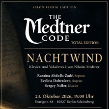 Nachtwind - Ein Medtner-Abend mit Klavier- und Vokalmusik